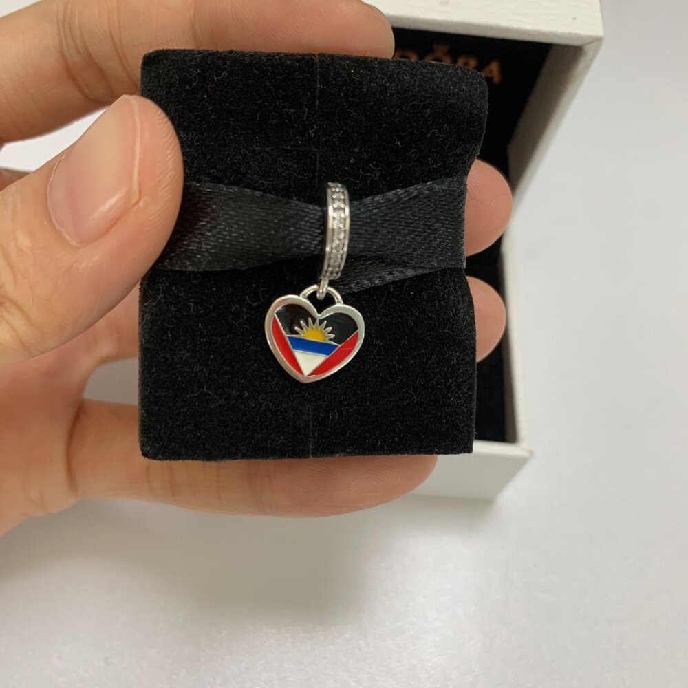 Pandora Antigua and Barbuda Flag Exclusive Charm Pendant